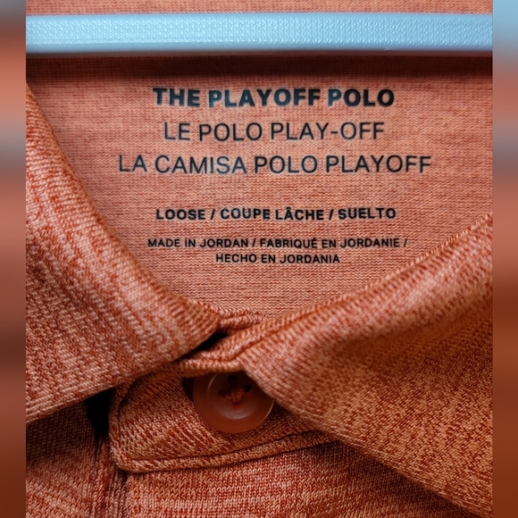 Under Armour Men's Polo Shirt - Heathered Orange - Picture 3 of 7